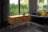 Kommode Tula Wildeiche massiv 144x46x57 mit 2 Schubladen 2 Produktbild-Vorschau 3