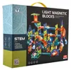 Magnetická plastová guľôčková dráha, 110 dielov, 16 guľôčok Náhľad obrázku produktu 4