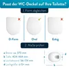 BENKSTEIN Premium Toilettendeckel - antibakteriell oval Produktbild-Vorschau 7