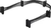 A black SATA splitter adapter cable with four female connectors is shown on a white background. Náhled obrázku produktu