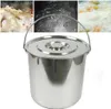 20L nerezový kbelík na vodu s víkem Kuchyňský kbelík Kbelík Náhled obrázku produktu 8