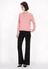 Pull pour femme MALUBA - Rose, taille L Voir les images du produit 3