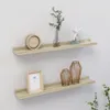 vidaXL Étagères murales 2 pcs. chêne Sonoma 60x9x3 cm Voir les images du produit 9