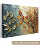 Leinwand Bilder 120x80 cm - Lebensbaum - Abstrakt - Natur - Produktbild-Vorschau 1