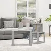 vidaXL Zestaw stolików 3-częściowy beton szary materiał Podgląd zdjęcia produktu 3
