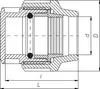 Unidelta PP Endstopfen m. Klemmverschraubung 25mm Produktbild-Vorschau 3