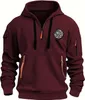 ASKSA Herren Hoodie Basic Jogging Sport Hoodie Kordelzug Produktbild-Vorschau 1