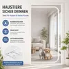 Katzennetz Tür mit kratzfestem Fliegengitter, Haustier Produktbild-Vorschau 3