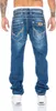 Cipo & Baxx Herren Regular Fit Jeans BJ688 Blau, W31/L30 Produktbild-Vorschau 2