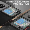 Per Samsung Galaxy Z Flip7 FE / Flip6 5G Shadow Design TPU Anteprima dell’immagine prodotto 3