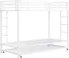Flieks Lit superposé 90x200cm avec lit gigogne, lit Voir les images du produit 5