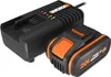 WORX-Akku, 20 V, 4 Ah Wa3604 Lithium-Ionen Produktbild-Vorschau 2