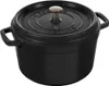 LA COCOTTE 4,8 l vysoký kulatý litinový hrnec černý - Staub Náhled obrázku produktu 1