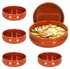 6er Set Cazuela Ton-Schale bauchig Ø 24cm Mittelalter Produktbild-Vorschau 1