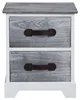 Nachttisch SALERNO Nachtschrank Nachtkommode, mit 2 Produktbild-Vorschau 3