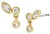 Boucles d'oreilles pendentif Fossil Gold Collection Ellis - Voir les images du produit 4