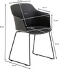 Gartenstuhl FORO im 4er Set, Schwarz - Outdoor Schalenstuhl Produktbild-Vorschau 9