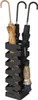 A black metal umbrella stand with several umbrellas inside. Anteprima dell’immagine prodotto