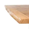 Tischplatte Eiche massiv 4 cm 200cm Länge mit Baumkante Produktbild-Vorschau 2