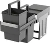Hailo Mülleimer Küche Einbau ab 40cm Schrank 2x 13 L Produktbild-Vorschau 16