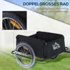 Prepravný vozík na bicykel 5664-0005R, čierny, 140 x 88 x Náhľad obrázku produktu 11