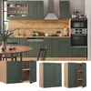 Pensile da cucina Vicco Fame-Line Verde-oro rustico 60 cm, Anteprima dell’immagine prodotto 2