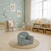 Mini Kindersessel Cord Hellgrau – Kinder Sessel mit Produktbild-Vorschau 4