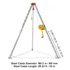 Set treppiede di salvataggio VEVOR, treppiede con argano da Anteprima dell’immagine prodotto 8