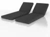 Beautissu Set di 2 coperture per sedie a sdraio Anteprima dell’immagine prodotto 1