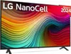 A television screen displaying a colorful, abstract pattern. Voir les images du produit