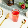 50 Stück Plastikbecher mit Goldrand 360ml - Elegante Party Produktbild-Vorschau 5