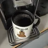 Bär mit Doktorhut Kaffeebecher in schwarz mit Spruch Produktbild-Vorschau 7