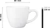 Glasmark KROSNO 1992 Bruno Tassen-Set 6-teilig Kaffeetassen Produktbild-Vorschau 2