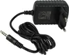 A black power adapter with a coiled black cable and a 3.5mm jack connector. Produktbild-Vorschau