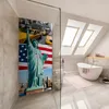 Wallario selbstklebende Duschrückwand 90 x 180 cm mit Motiv Produktbild-Vorschau 5