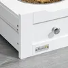 PawHut skrinka na krmivo pre psov s 2 miskami z Náhľad obrázku produktu 7