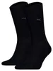 Herren Baumwoll klassische Socken - 2 Paar – Schwarz – Produktbild-Vorschau 1