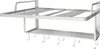 A two-tier shelf with hooks, likely for kitchen use. Podgląd zdjęcia produktu