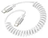 4smarts Spiralkabel USB-C zu USB-C    240 W weiß Produktbild-Vorschau 5