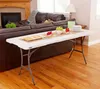 Plastový skladací kempingový stôl Lifetime biely 183x70x74 Náhľad obrázku produktu 5