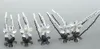 5 Strass Haarnadeln Braut Kommunion Hochzeit Haarschmuck Produktbild-Vorschau 1