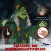 HOMCOM Halloween-Hexe 183cm Halloween Dekoration mit Produktbild-Vorschau 6