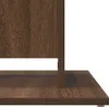 vidaXL Stolik bistro brązowy dąb 60x60x75 cm materiał Podgląd zdjęcia produktu 6
