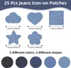 INF Toppe termoadesive per jeans - Confezione da 25 Anteprima dell’immagine prodotto 2