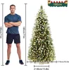 LARS360 Künstlicher Weihnachtsbaum 180 cm mit Holzständer, Produktbild-Vorschau 2