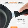 DIVORY Pfannenset 20, 24, 28 cm abnehmbarer Griff, Antihaft Produktbild-Vorschau 4