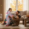 Pigiama kigurumi per bambini con unicorno luminoso 122-128 Anteprima dell’immagine prodotto 8