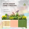 Outsunny Hochbeet, Klappbarer Pflanzkasten, Blumenkasten Produktbild-Vorschau 6