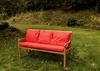 Cuscini per panchina da giardino Red, Seduta 120x60x7 + Anteprima dell’immagine prodotto 2