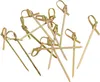 PAPSTAR Fingerfood Spieße "Knoten" Länge: 60 mm aus Bambus Produktbild-Vorschau 1